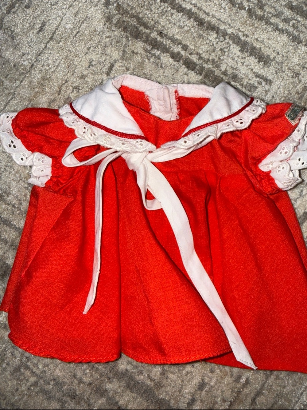 Cabbage Patch Kids Red Dress vintage
